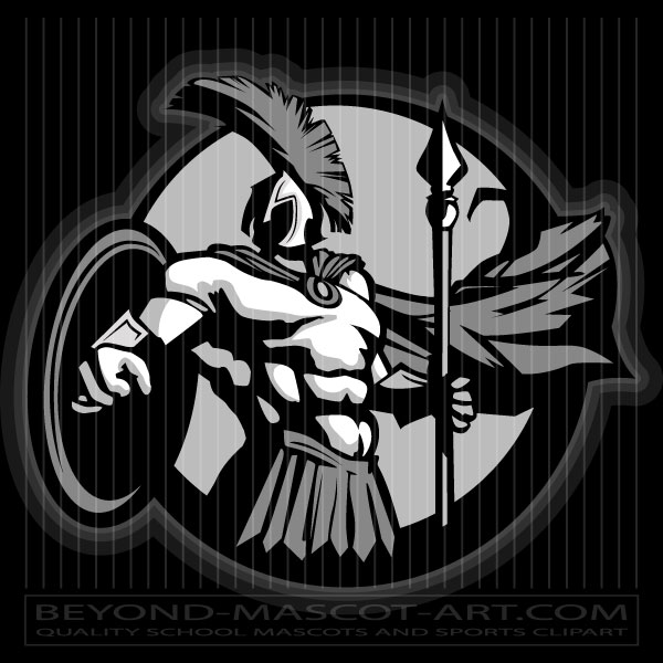Trojan Mascot Design Graphic Vector Trojan Image