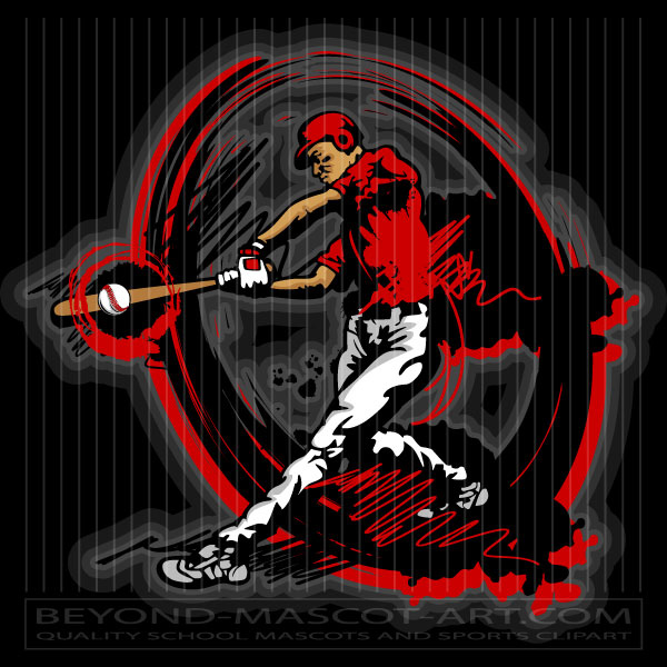 Baseball Player Vector Art & Graphics