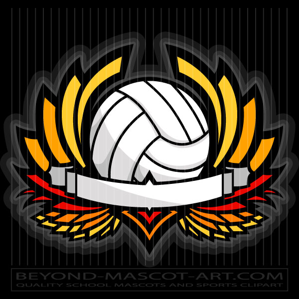 Volleyball Logo | Vector Format | JPG EPS PNG AI