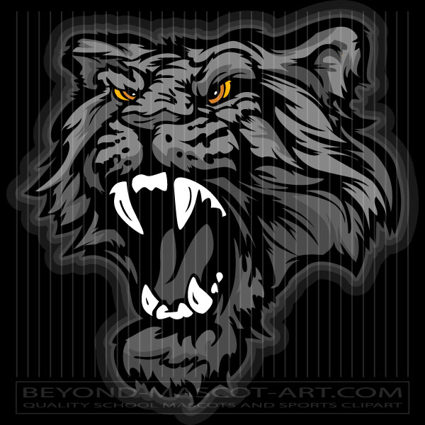 Panther Mascot Graphic Vector Mascot Image