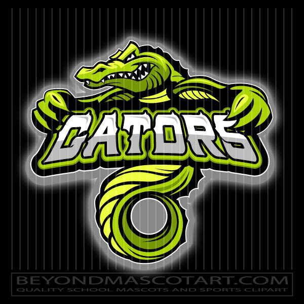 Gators Logo | Great Looking and Easy to Edit | EPS and JPG