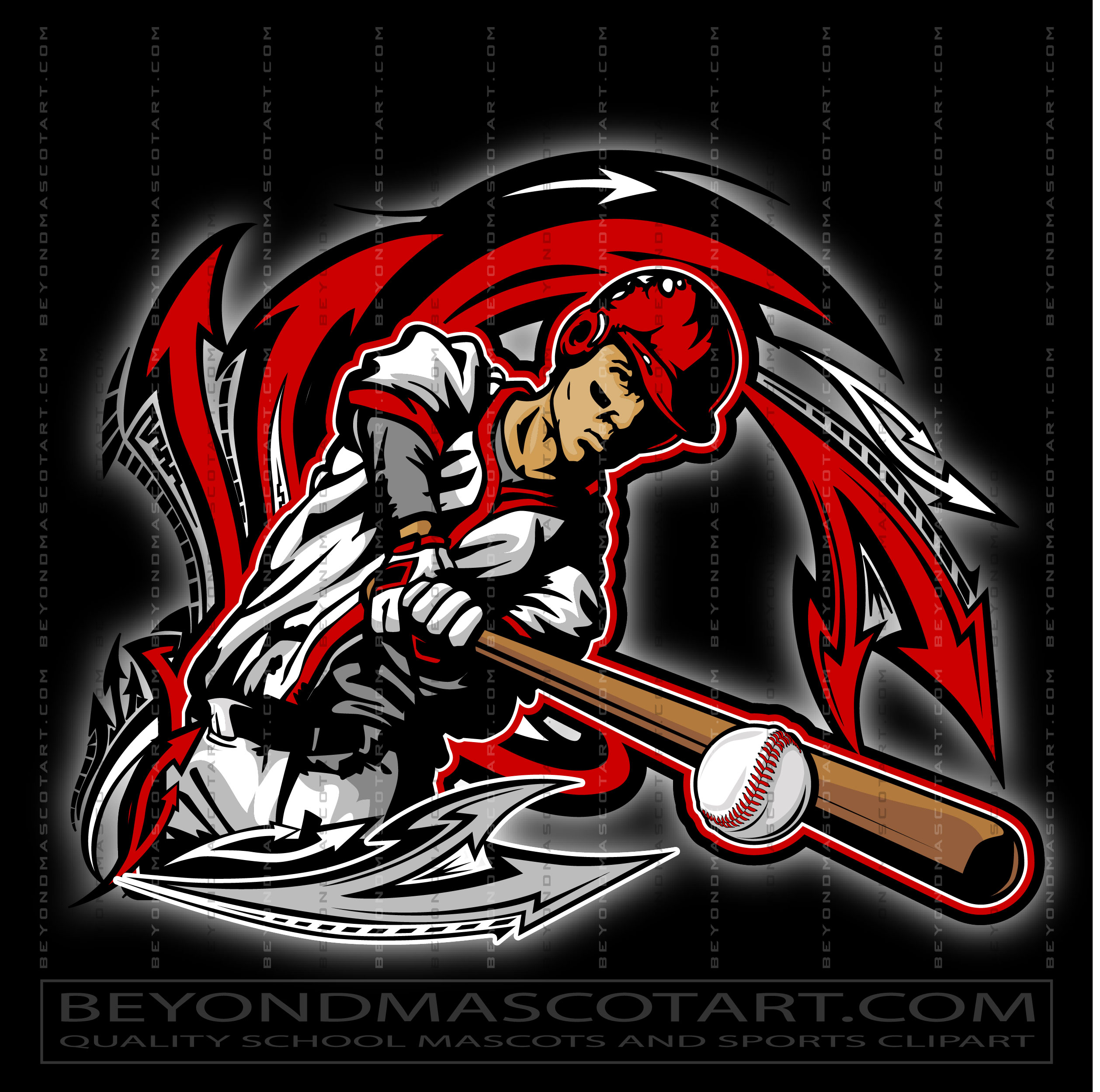 Baseball Logo | Vector Format | AI EPS JPG PNG