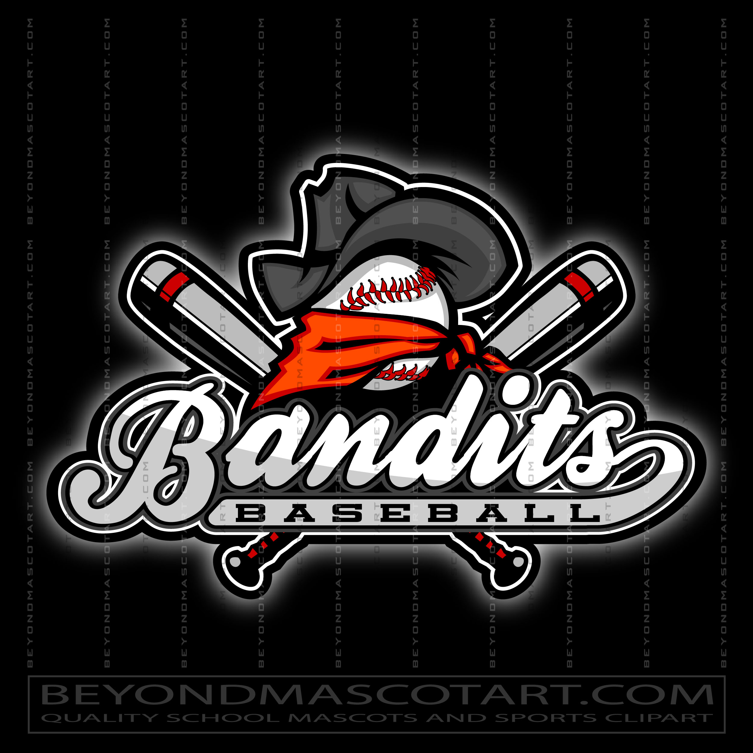 Custom T-Shirts for Bandits Baseball Team - Shirt Design Ideas